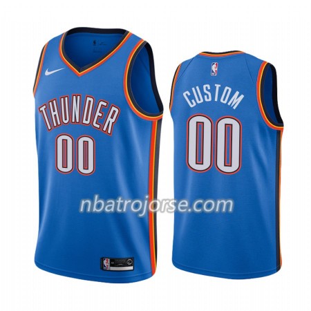 Män Oklahoma City Thunder Tröja Skräddarsydda 2019-20 Nike Icon Edition Swingman